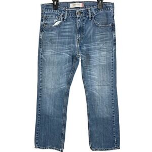Levis 527 Mens Bootcut Jeans Blue Size 34x30 Medium Wash Casual Workwear Denim
